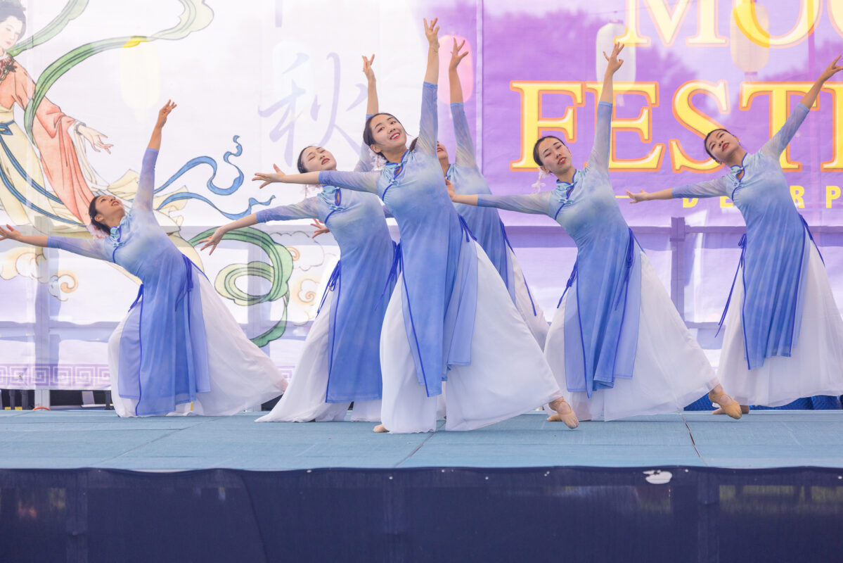 The 9th Annual Moon Festival in Deerpark N.Y. on September 14, 2024 (Mark Zou/The Epoch Times)