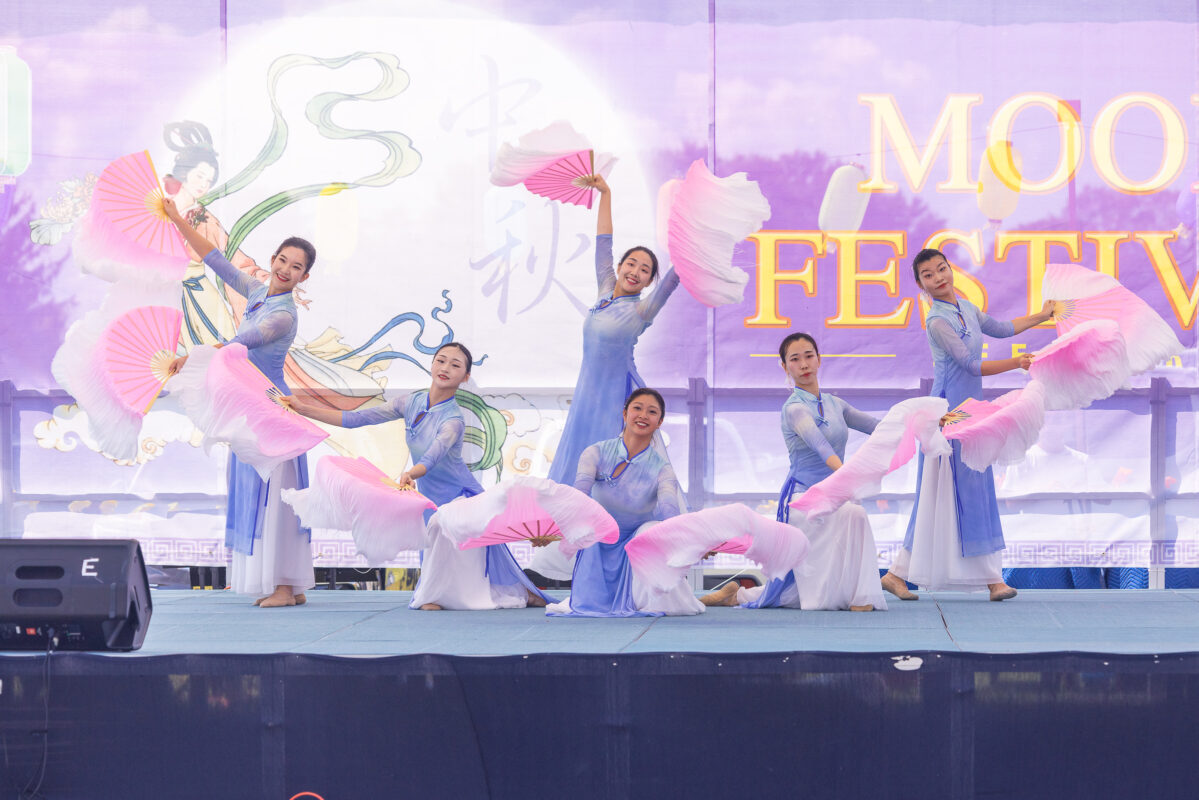 The 9th Annual Moon Festival in Deerpark N.Y. on September 14, 2024 (Mark Zou/The Epoch Times)