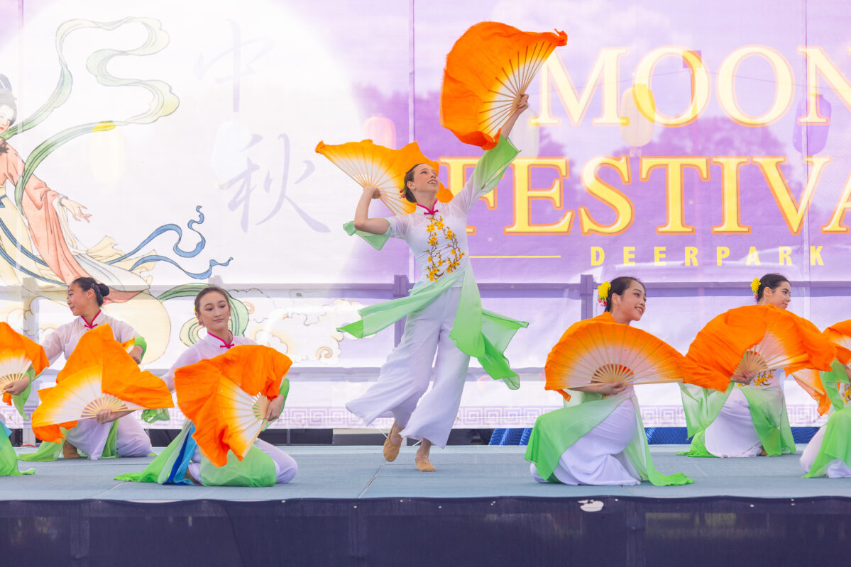 The 9th Annual Moon Festival in Deerpark N.Y. on September 14, 2024 (Mark Zou/The Epoch Times)