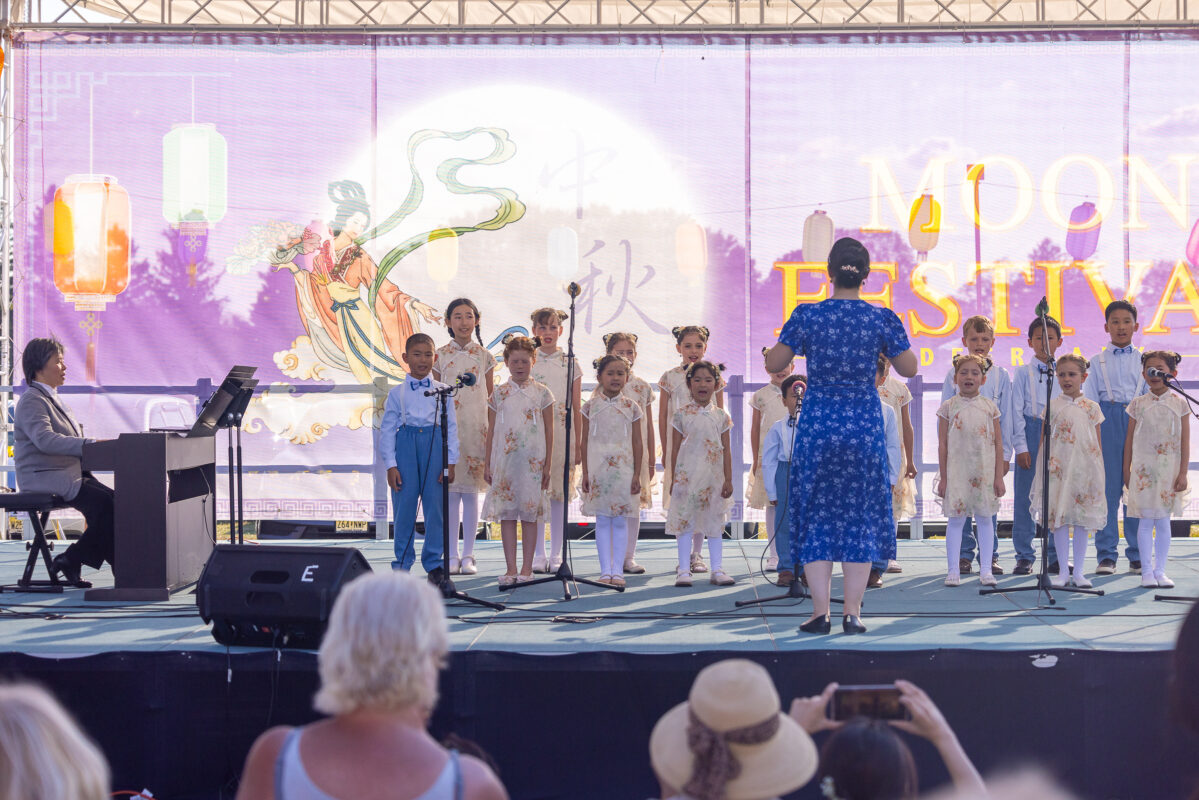 The 9th Annual Moon Festival in Deerpark N.Y. on September 14, 2024 (Mark Zou/The Epoch Times)