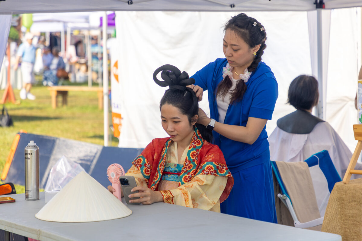 The 9th Annual Moon Festival in Deerpark N.Y. on September 15, 2024 (Mark Zou/The Epoch Times)