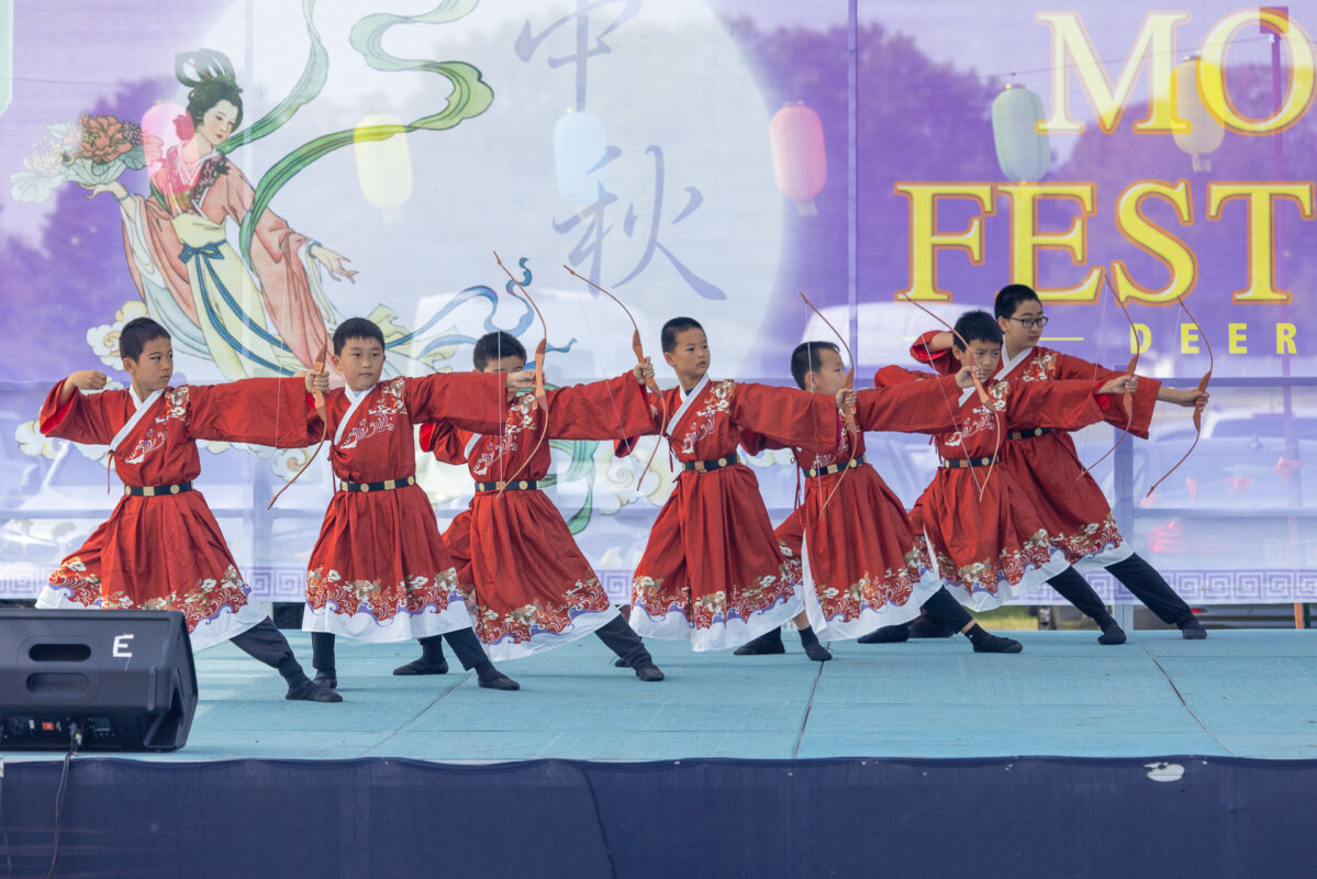 The 9th Annual Moon Festival in Deerpark N.Y. on September 15, 2024 (Mark Zou/The Epoch Times)