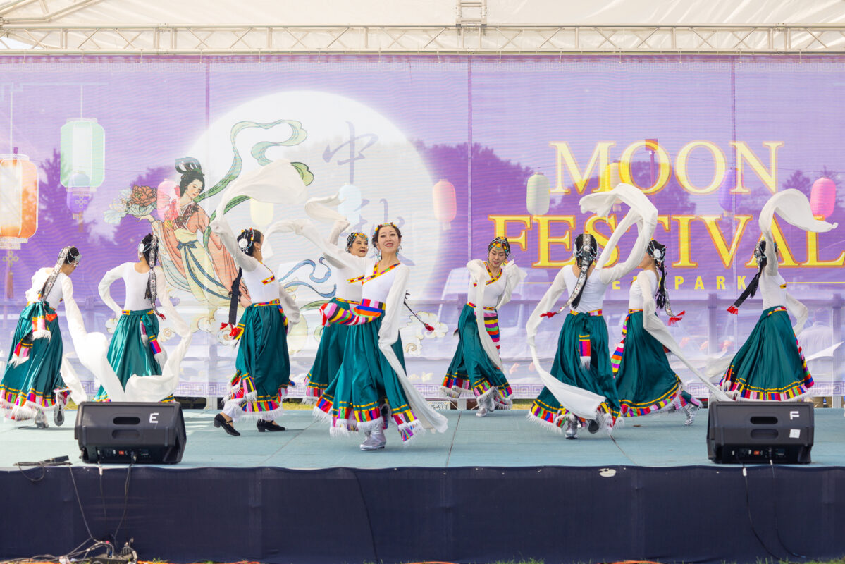 The 9th Annual Moon Festival in Deerpark N.Y. on September 15, 2024 (Mark Zou/The Epoch Times)