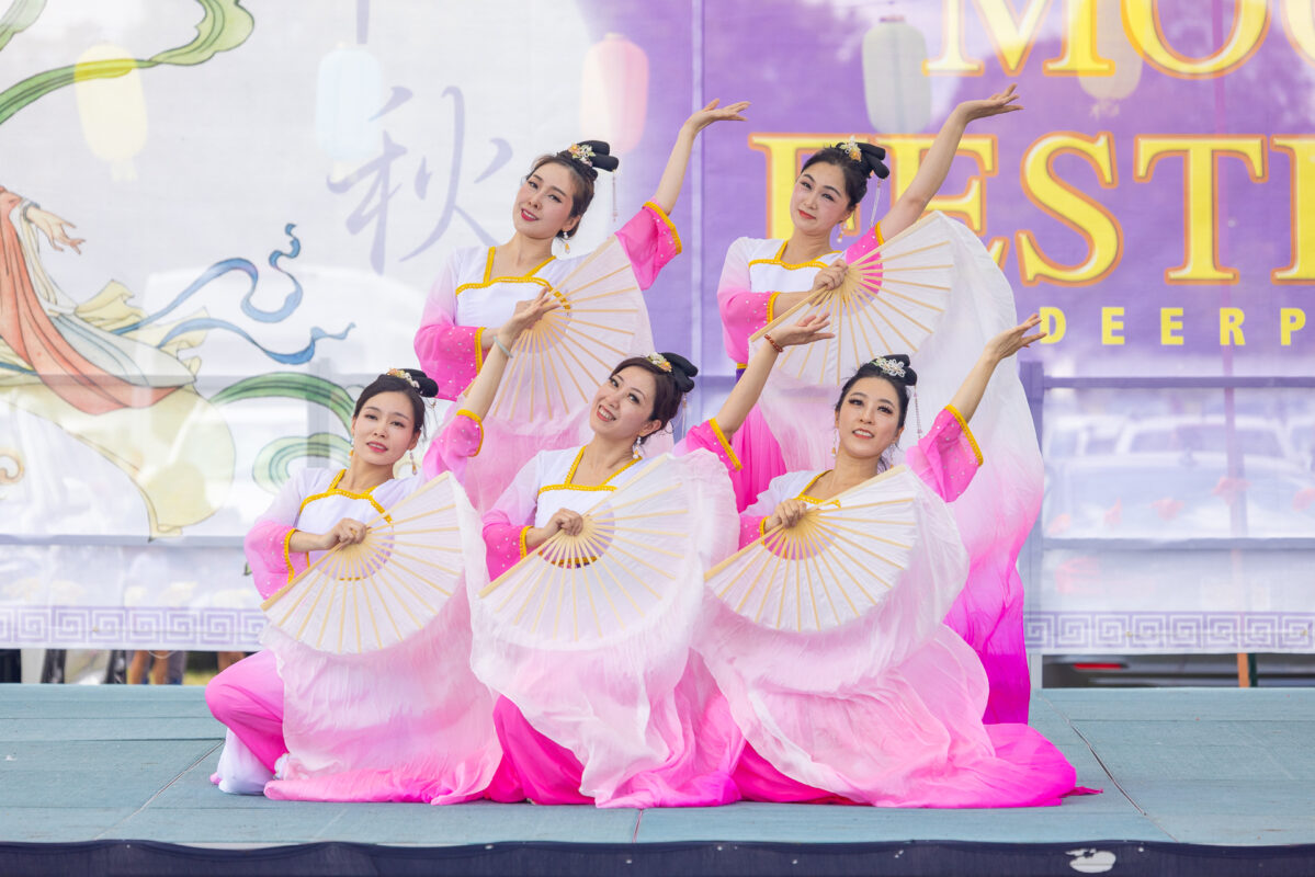 The 9th Annual Moon Festival in Deerpark N.Y. on September 15, 2024 (Mark Zou/The Epoch Times)