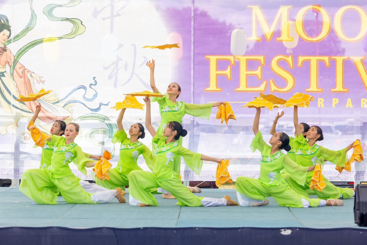 The 9th Annual Moon Festival in Deerpark N.Y. on September 15, 2024 (Mark Zou/The Epoch Times)