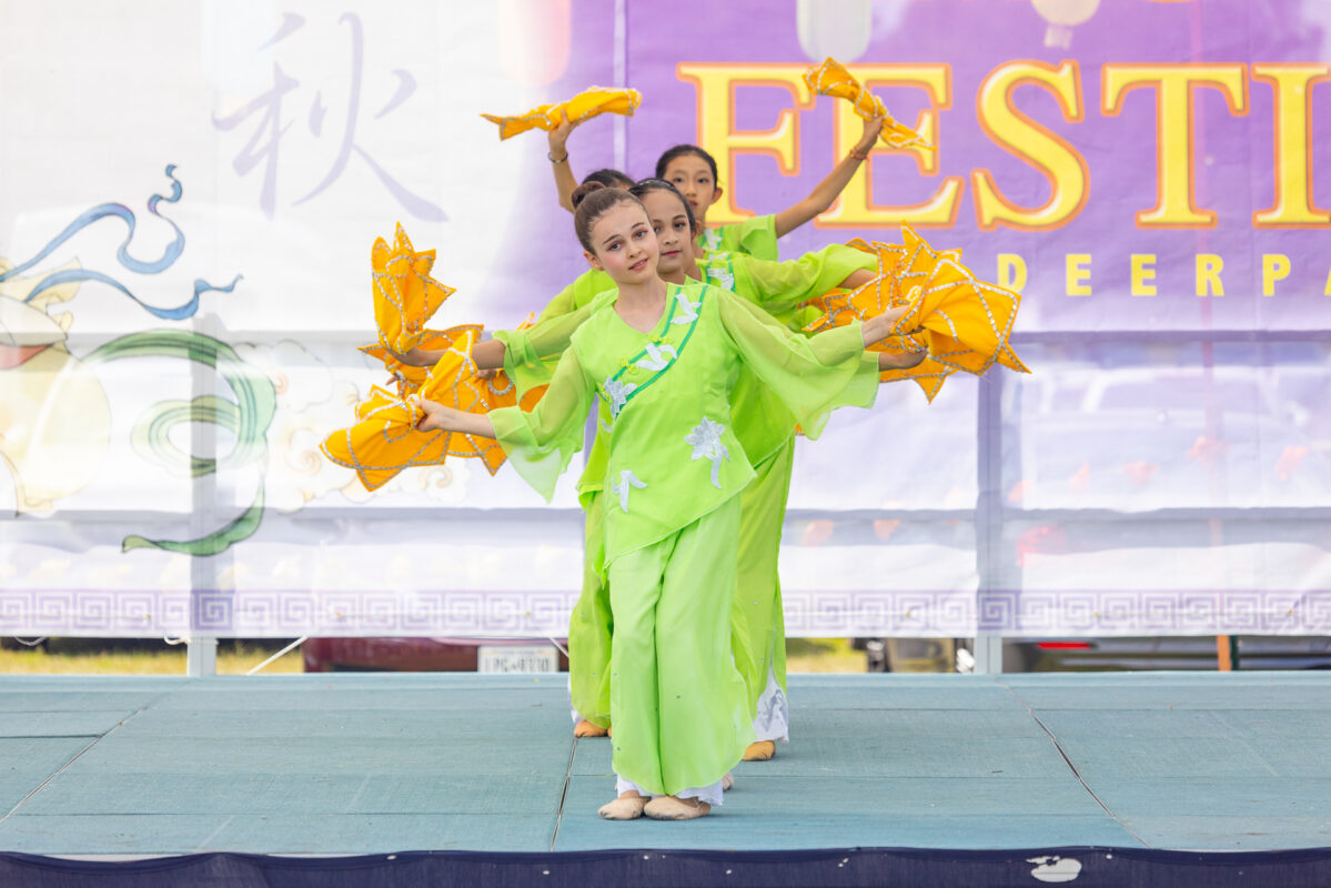 The 9th Annual Moon Festival in Deerpark N.Y. on September 15, 2024 (Mark Zou/The Epoch Times)