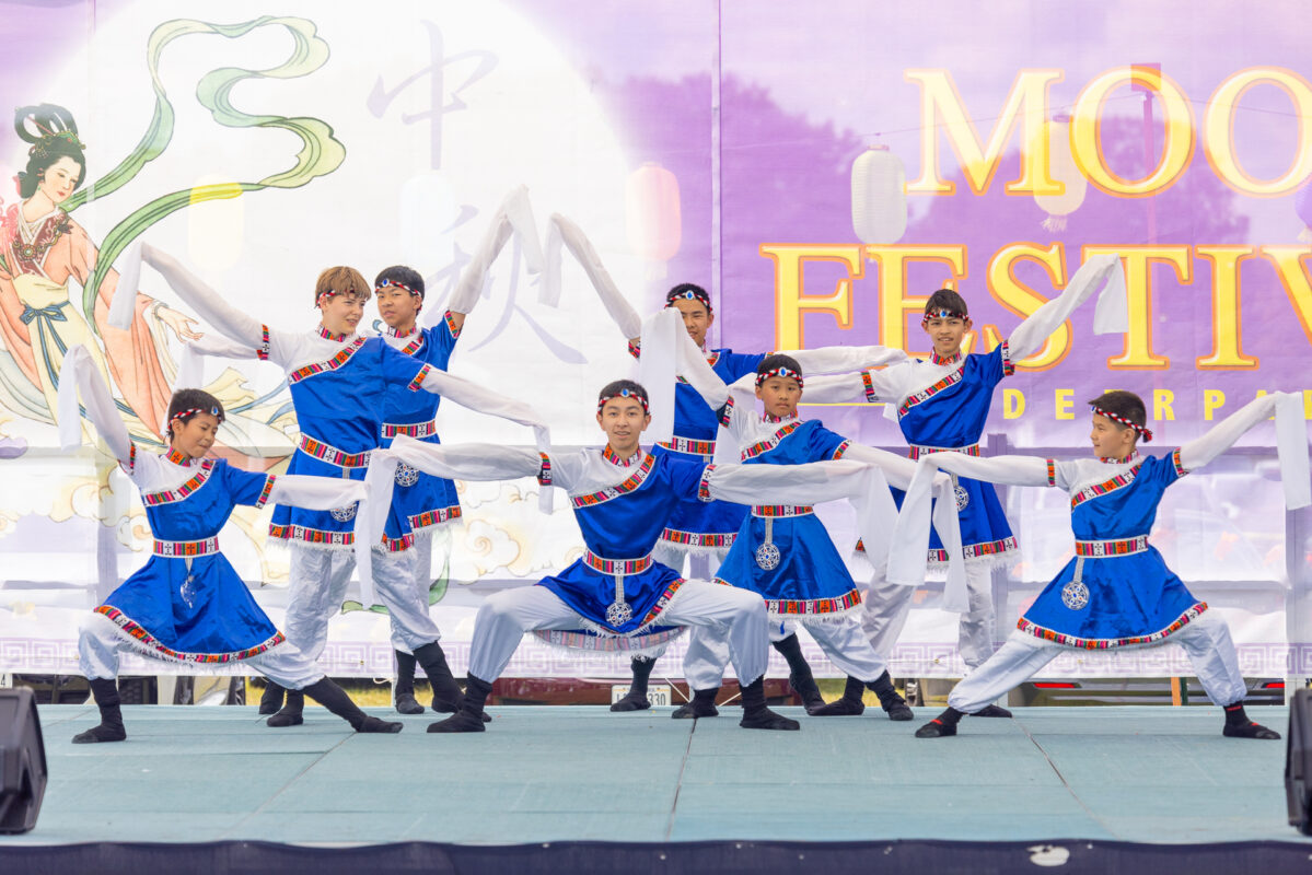 The 9th Annual Moon Festival in Deerpark N.Y. on September 15, 2024 (Mark Zou/The Epoch Times)