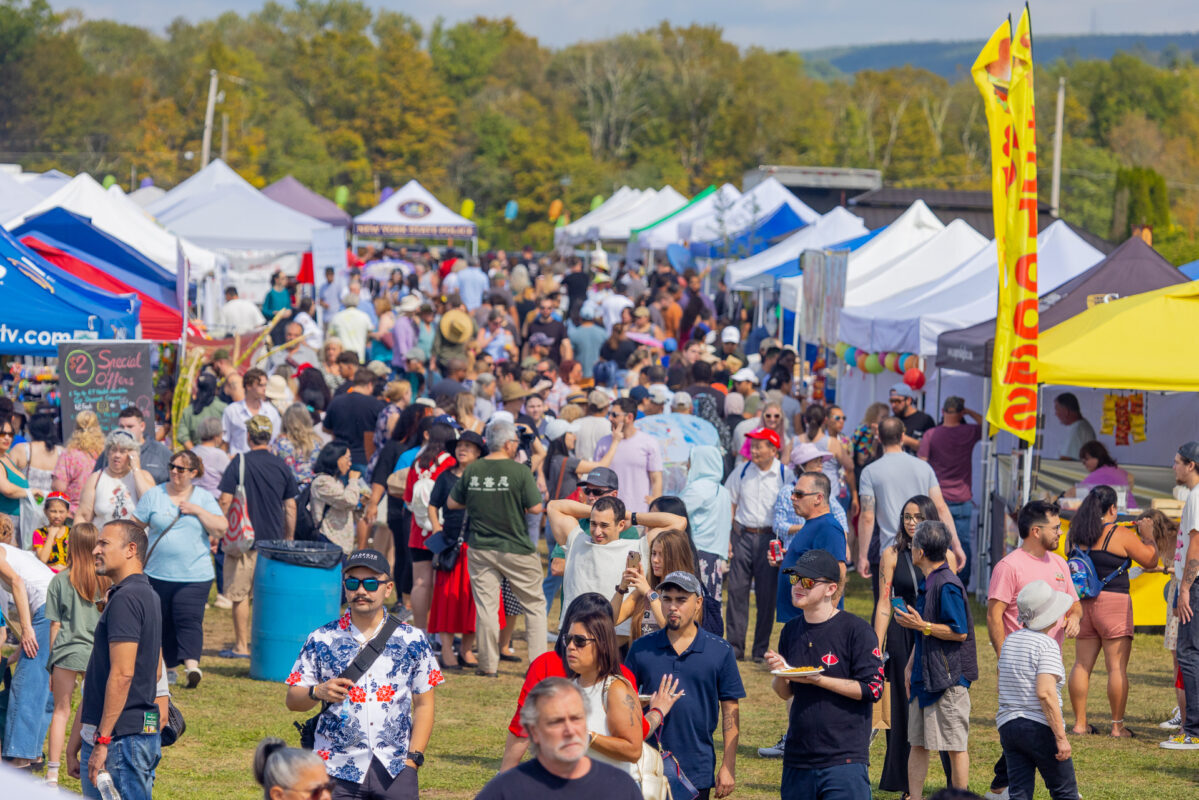 The 9th Annual Moon Festival in Deerpark N.Y. on September 15, 2024 (Mark Zou/The Epoch Times)