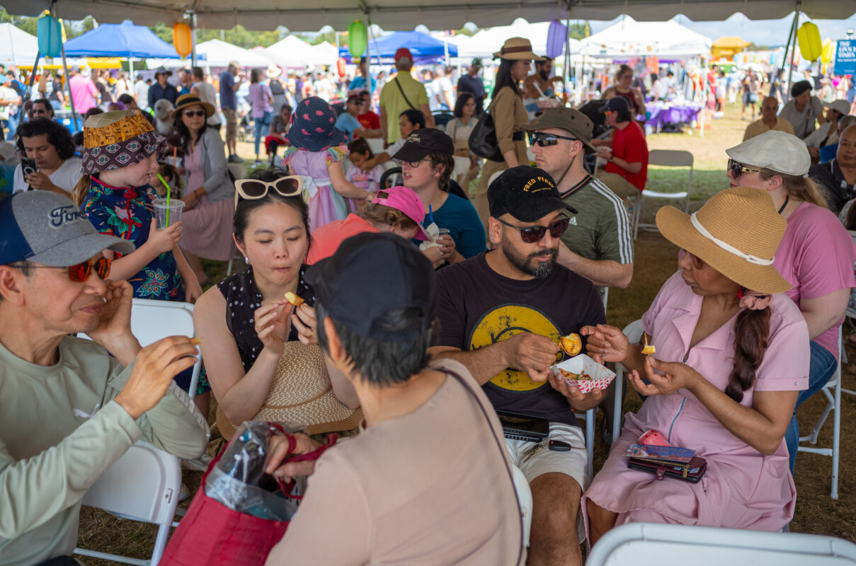 The 9th Annual Moon Festival in Deerpark N.Y. on September 15, 2024 (Mark Zou/The Epoch Times)