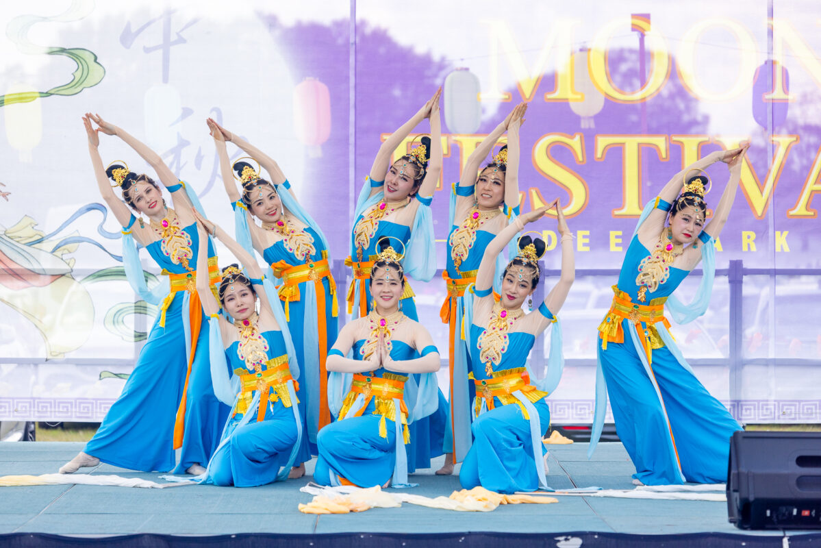 The 9th Annual Moon Festival in Deerpark N.Y. on September 15, 2024 (Mark Zou/The Epoch Times)