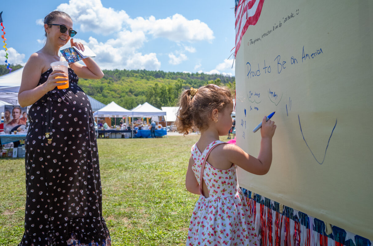 America The Beautiful Festival in Deerpark N.Y. on July 13, 2024 (Mark Zou/The EpochTimes)