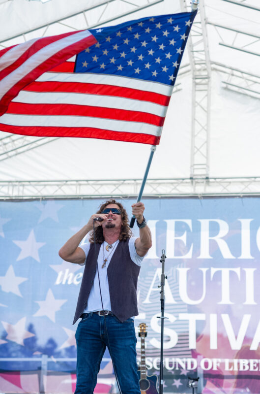 America The Beautiful Festival in Deerpark N.Y. on July 14, 2024 (Mark Zou/The EpochTimes)