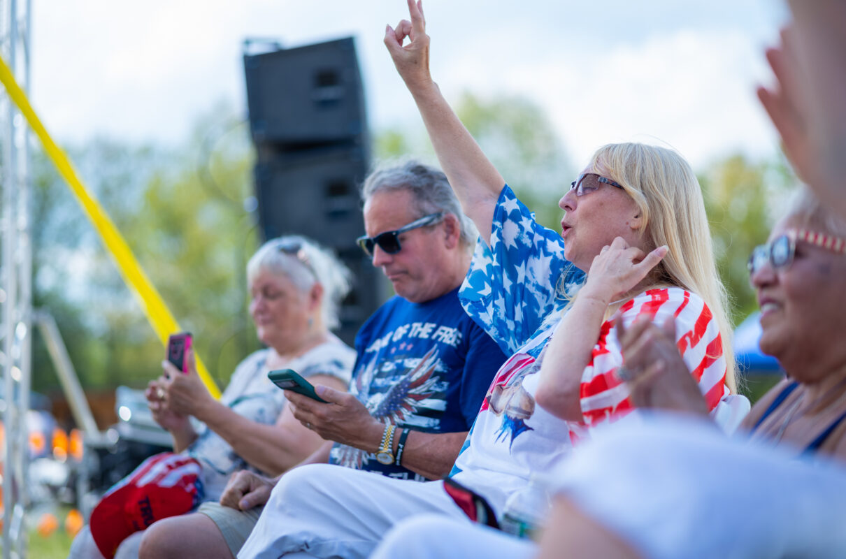 America The Beautiful Festival in Deerpark N.Y. on July 14, 2024 (Mark Zou/The EpochTimes)