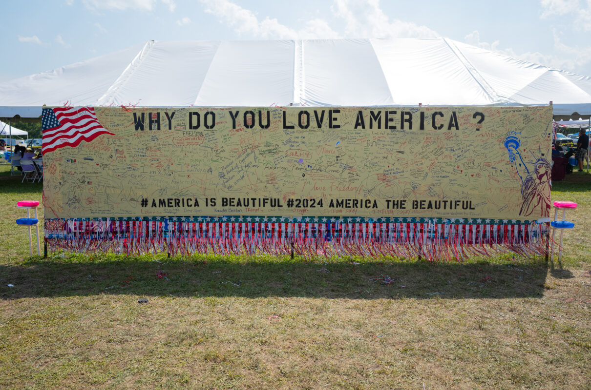 America The Beautiful Festival in Deerpark N.Y. on July 14, 2024 (Mark Zou/The EpochTimes)