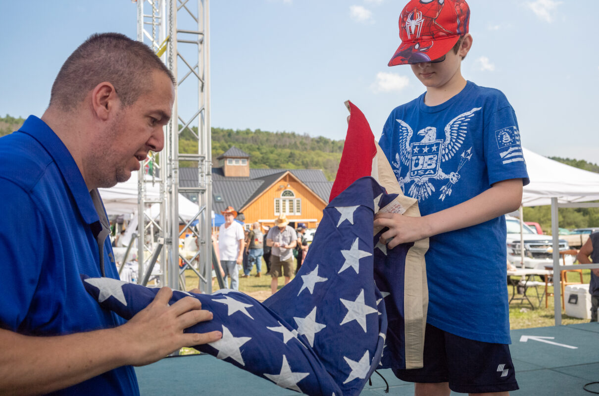 America The Beautiful Festival in Deerpark N.Y. on July 14, 2024 (Mark Zou/The EpochTimes)