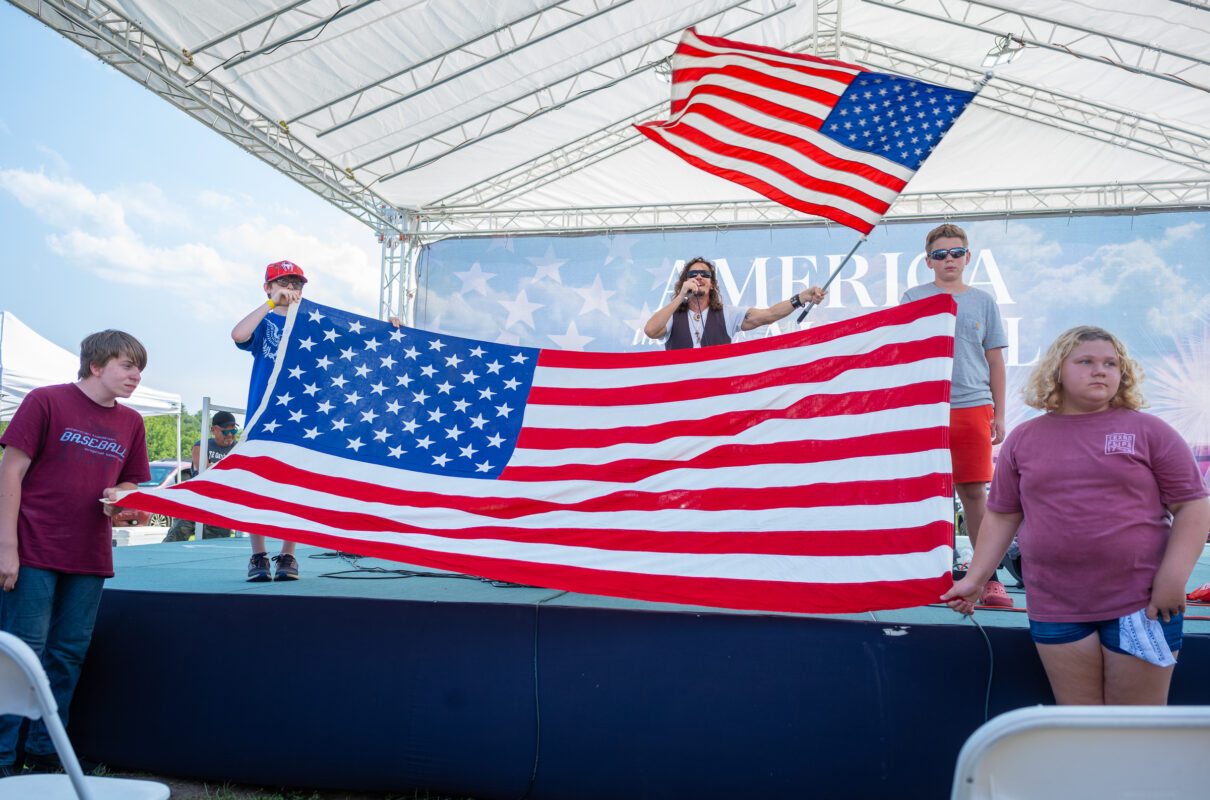 America The Beautiful Festival in Deerpark N.Y. on July 14, 2024 (Mark Zou/The EpochTimes)