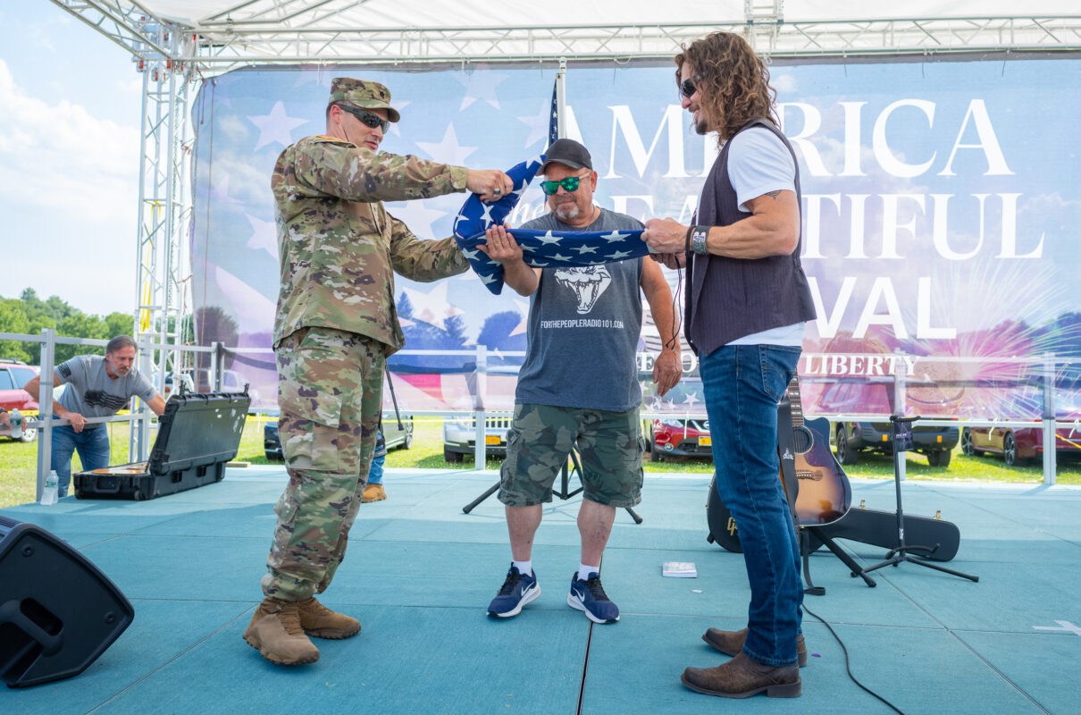 America The Beautiful Festival in Deerpark N.Y. on July 14, 2024 (Mark Zou/The EpochTimes)