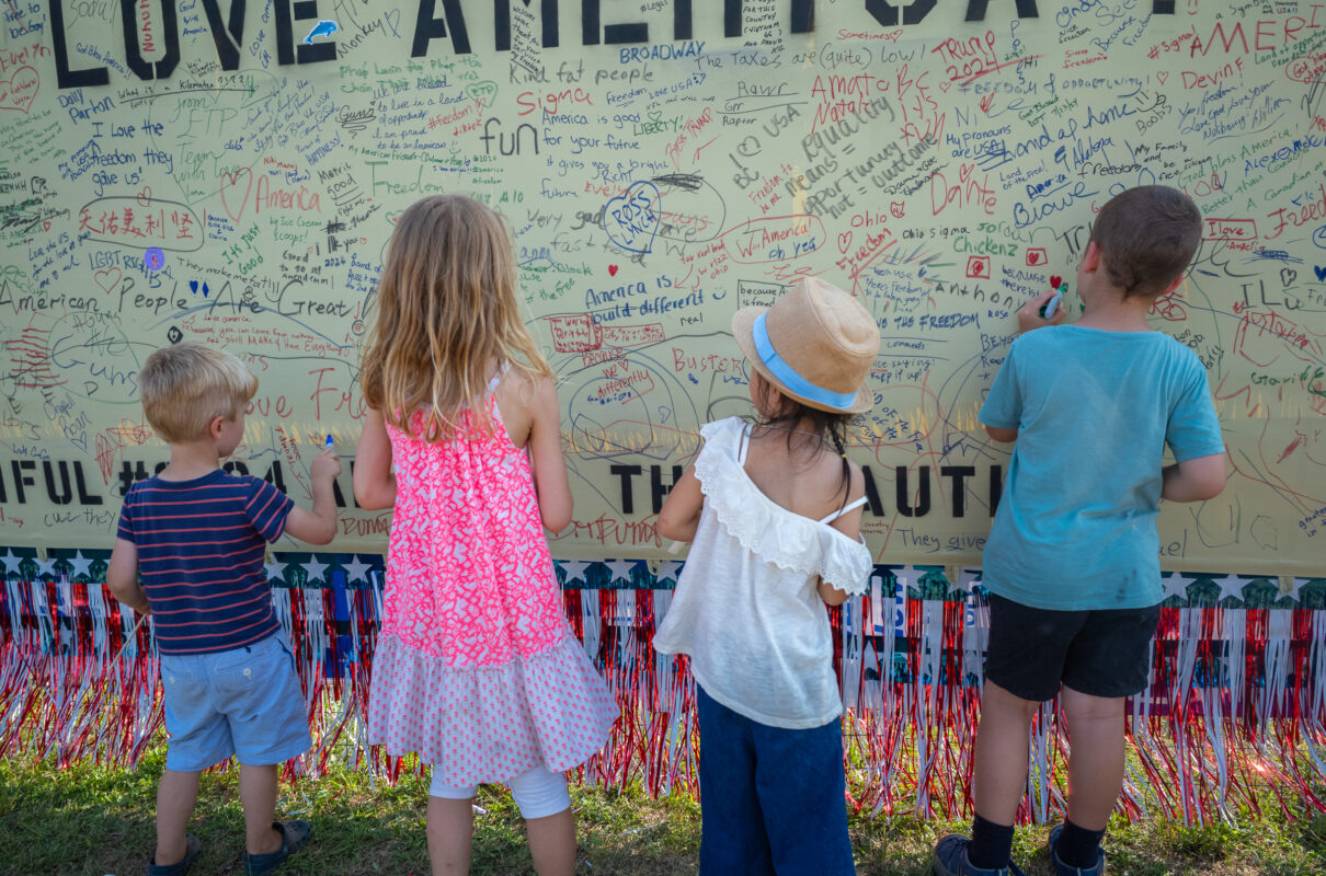 America The Beautiful Festival in Deerpark N.Y. on July 14, 2024 (Mark Zou/The EpochTimes)