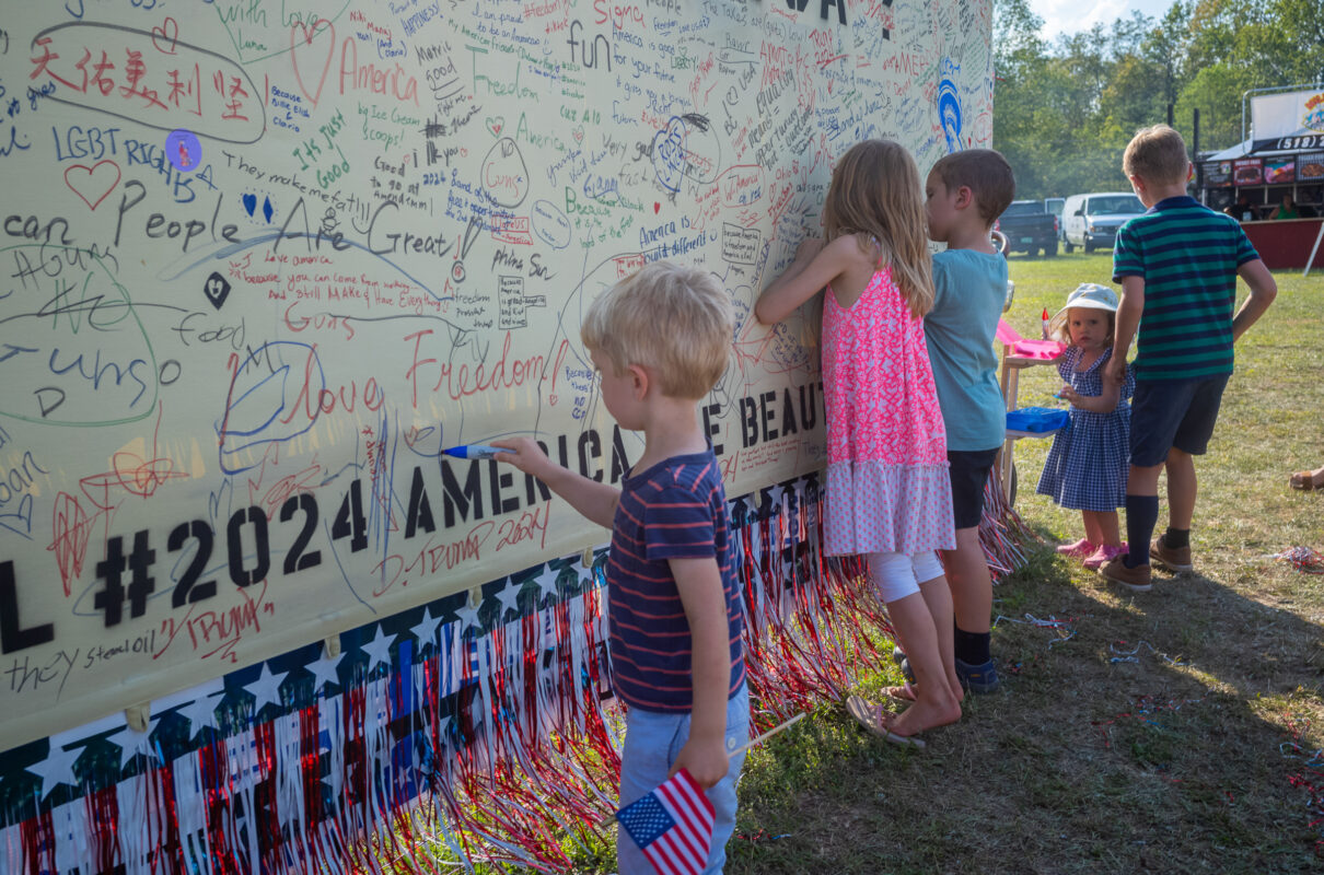 America The Beautiful Festival in Deerpark N.Y. on July 14, 2024 (Mark Zou/The EpochTimes)