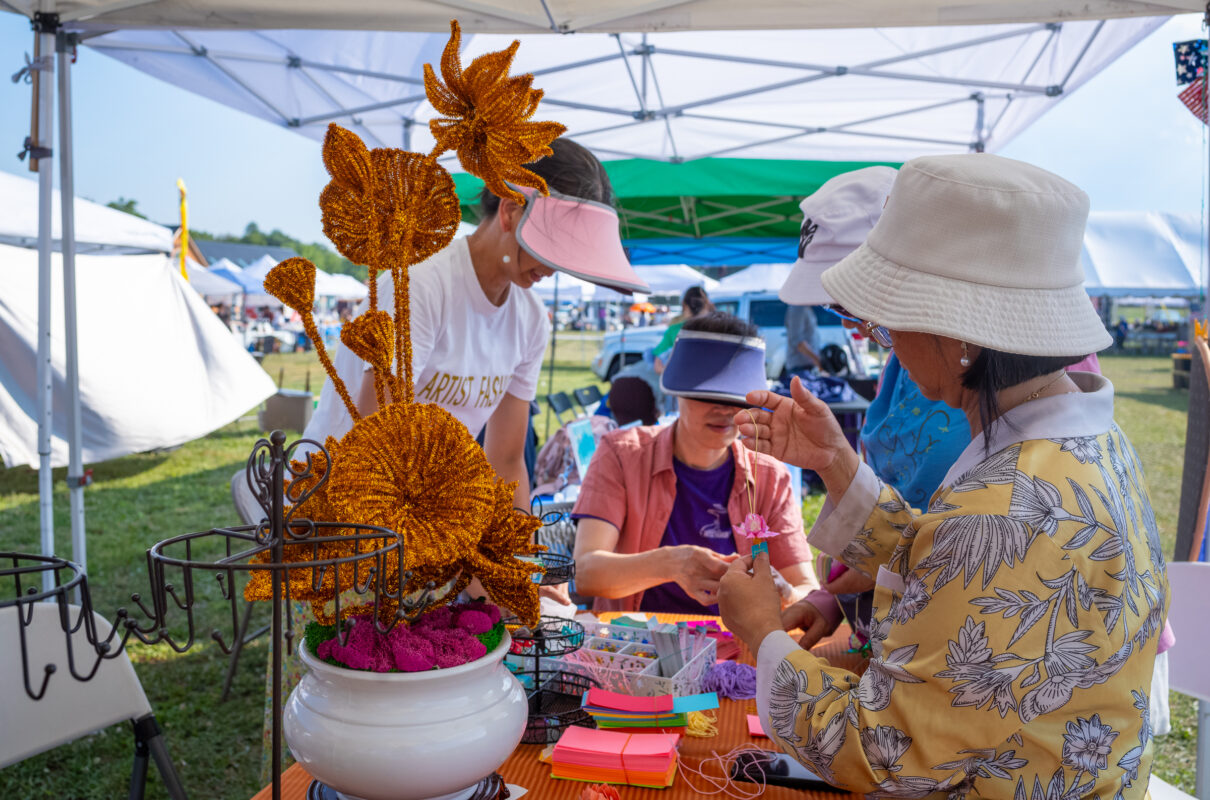 America The Beautiful Festival in Deerpark N.Y. on July 14, 2024 (Mark Zou/The EpochTimes)