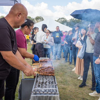 The 9th Annual Moon Festival in Deerpark N.Y. on September 15, 2024 (Mark Zou/The Epoch Times)